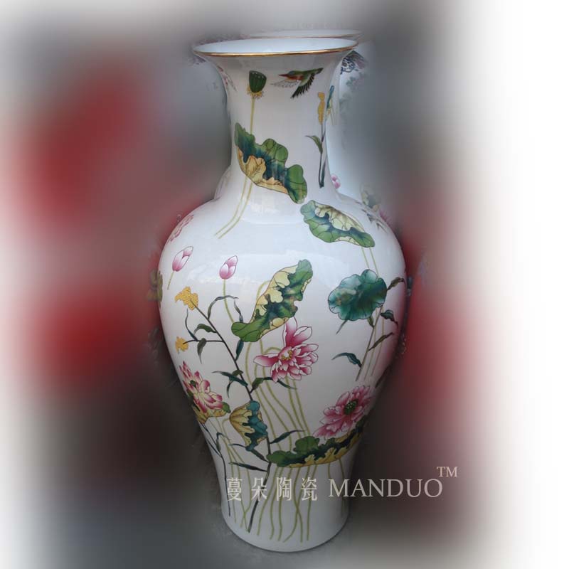 Jingdezhen in yellow dragon dragon porcelain vases gut porcelain vases bottles of 55 cm high porcelain vase