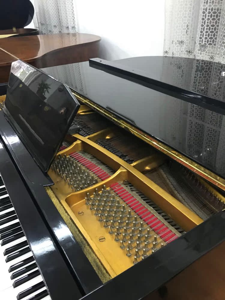 Nieer grand piano 148 ánh sáng đen dạy piano grand piano cho người mới bắt đầu chơi piano ngang đàn piano màu hồng	
