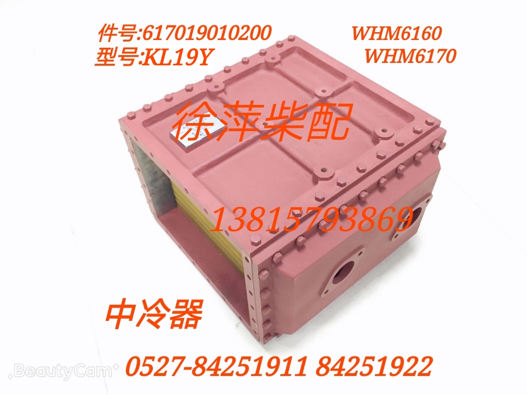 Weifang 6170 cooler WHM6170 diesel engine cooler KL19010200