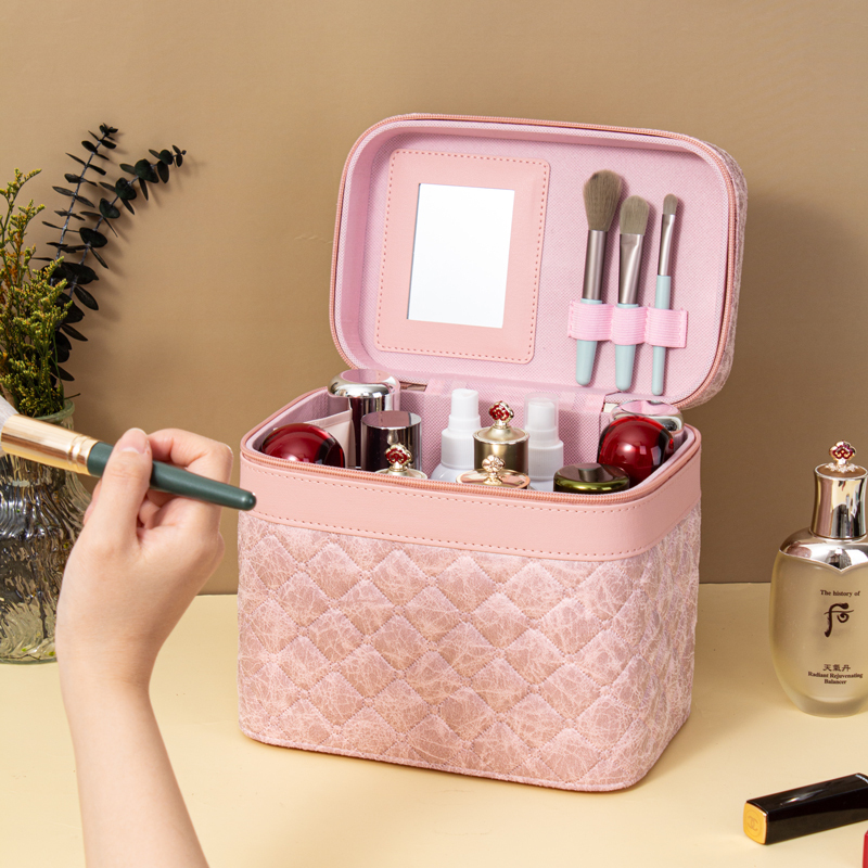 Internet Celebrity Female Super Popular Large-Capacity Cosmetic Bag Satchel Simple Small Satchel Travel Cosmetics Bag Cosmetics Storage Box Internet Celebrity Female Super Popular Large-Capacity Cosmetic Bag Satchel Simple Small Satchel Travel Cosmetics Bag Cosmetics Storage Box