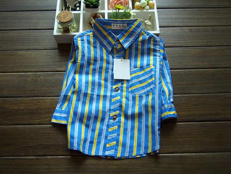 Chemise enfant à manche longue - Ref 2082994 Image 32