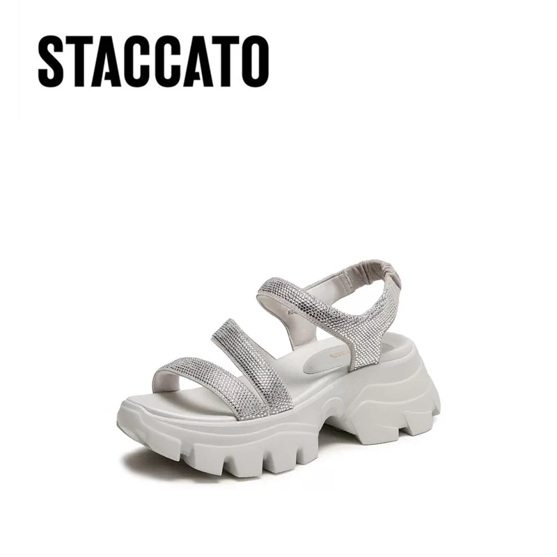Scatto 2026 New Model Dad Sandals with Thick Soles, Height-Increasing, Lightweight Sports Sandals, Casual Women's Sandals Elq23Bl6