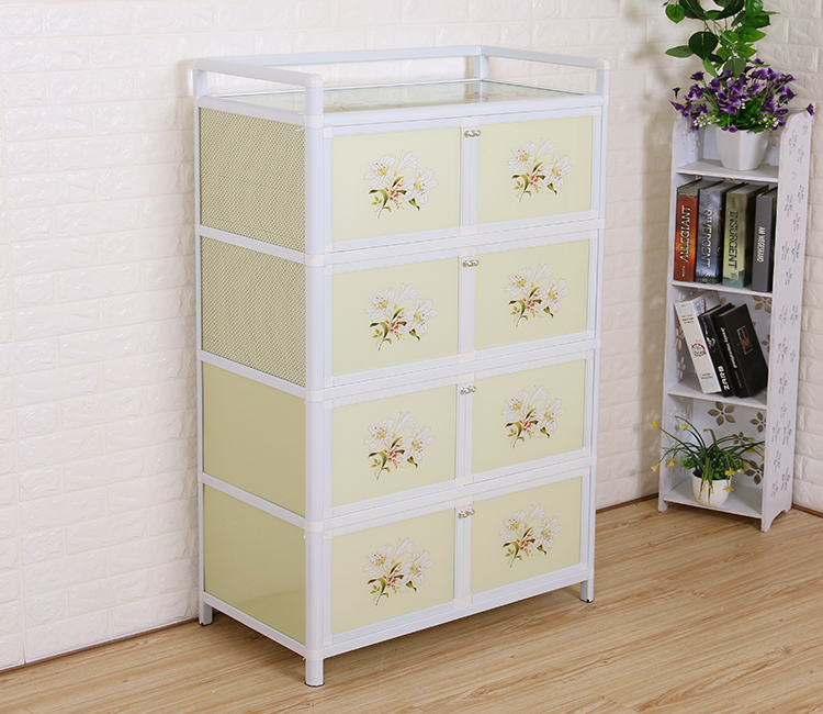 Đơn giản tủ nhôm tủ tủ khóa tủ tủ bếp tủ kính tủ vận chuyển tủ chè ban công - Buồng tủ giường