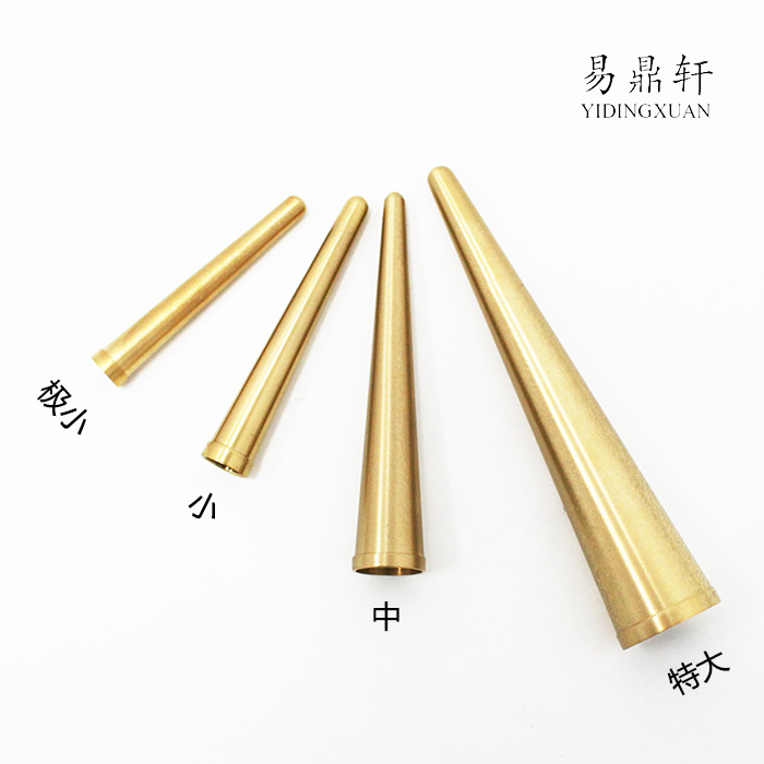 Japan imported Zhichangtang copper pen cap Wenfang Calligraphy brush cover Pen cover Anti-dry anti-hard pen cap new listing