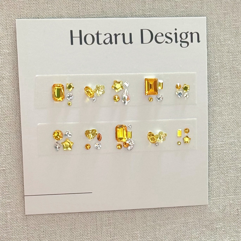 Little Monkey Edition Swarovski Nail Art Rhinestone Material Kit, Fortune Gold and Yellow Gemstone Box, New Year's Fortune Nail Decoration Little Monkey Edition Swarovski Nail Art Rhinestone Material Kit, Fortune Gold and Yellow Gemstone Box, New Year's Fortune Nail Decoration