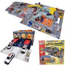 tomy more card CAR childrens toy car city map 3D stereo garage boy 3-4-5 years old