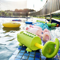 Childrens summer toy swimming pool play water baby shark portable cartoon pull-up water spray water gun fight
