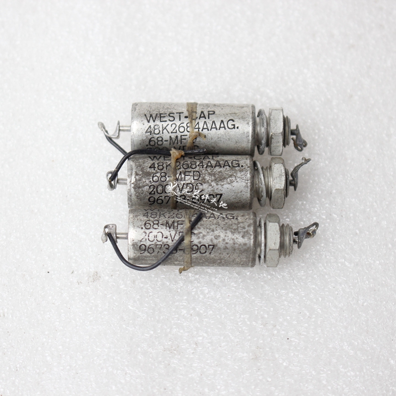 US Lower Machine WEST-CAP Westinghouse 0 68UF 200V Screw Headliner Fever Capacitive-Taobao
