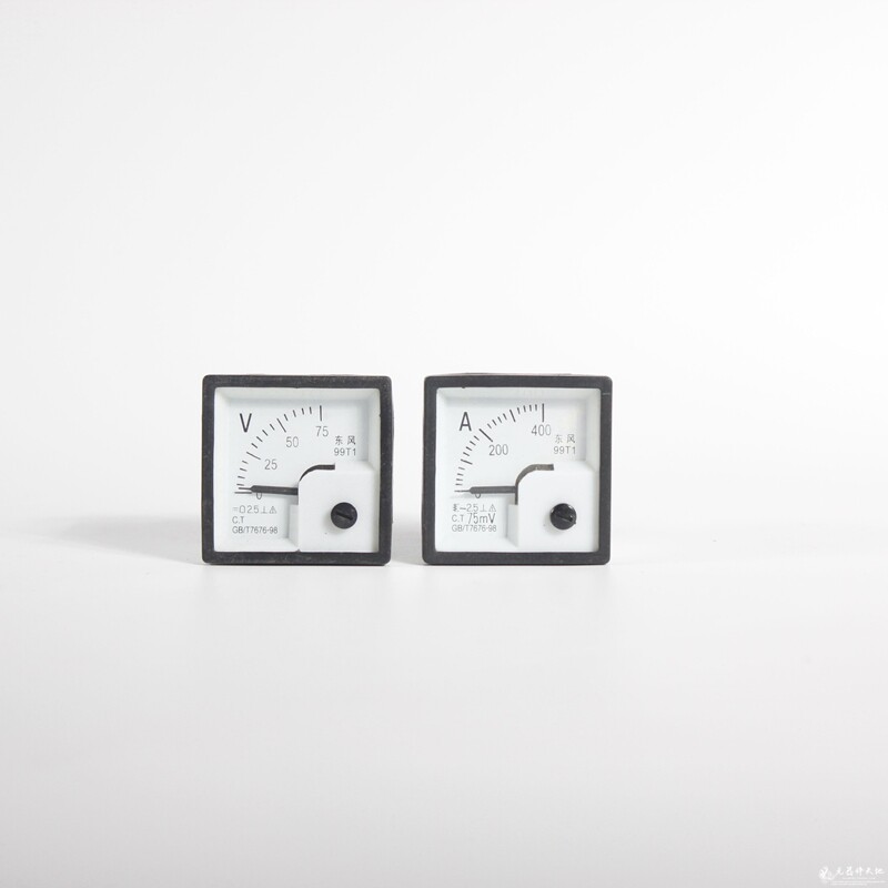 Disassemble 99T1 0-400A ammeter 0-75V voltmeter