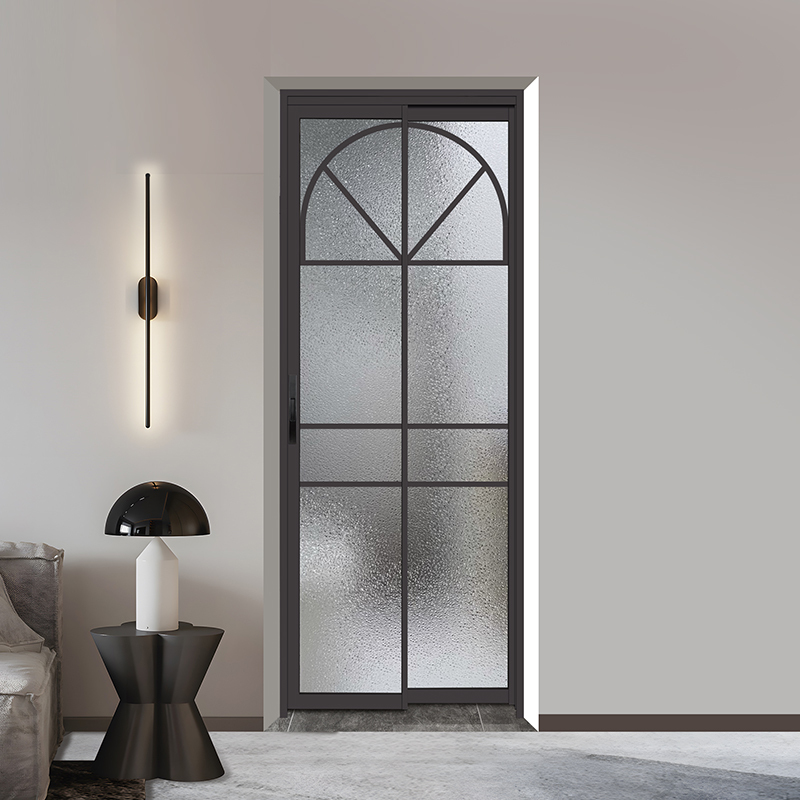 Extremely Narrow Retro Pd Door, Bathroom Door, Toilet Door, Kitchen Door, Pt Door, Sliding and Hinged Integrated Door, French Folding Door
