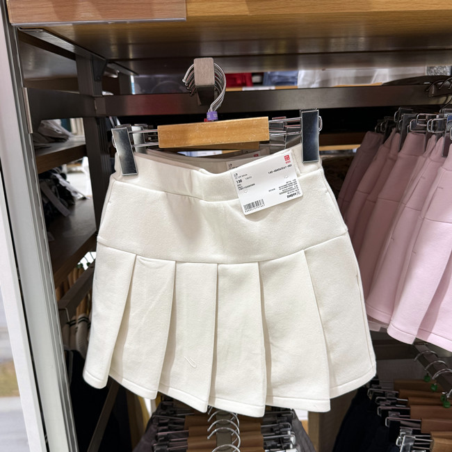 Uniqlo Children's Clothing Girls' Quick-Drying Sports Mini Skirt Pants Short Skirt Shorts Half Skirt 484063