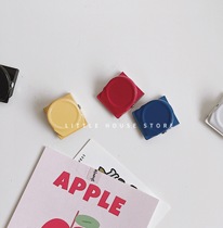 Little-House of the House of the Litter) Rainbow color-metal magnetic suction clip Cheat Clip Versatile containing small clips