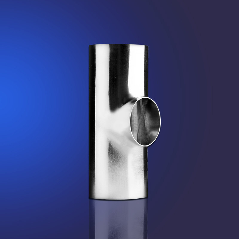 什么是变径三通卫生级304不锈钢焊接T型异径三通大转小管件？