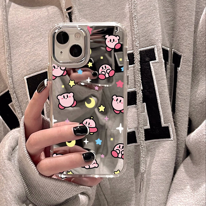 Kirby 16 Cute Cartoon iPhone 17 Mirror 15 Compatible 14 Apple 13 Pro Max Phone Case 12 Makeup Mirror 11 Shockproof X Protective Case Hard Case 8 Plus Women's Trendy High-End Feel Kirby 16 Cute Cartoon iPhone 17 Mirror 15 Compatible 14 Apple 13 Pro Max Phone Case 12 Makeup Mirror 11 Shockproof X Protective Case Hard Case 8 Plus Women's Trendy High-End Feel