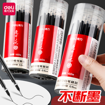 Able Neutrality pen core black full needle tube 0 5 refill Needle tube head 0 38 red refill Bucket Tega Sign