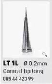Willo WELLER LT1L special slender tip WSP80 WP80 WT1014