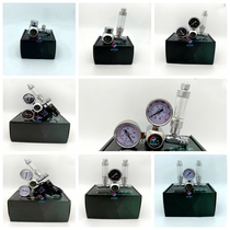 Shevan carbon dioxide pressure gauge fish straw cylinder diy generator CO2 inflatable steel bottle electromagnetic pressure reducing valve single double table