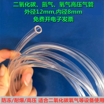 PU12*8mm oxygen nitrogen helium carbon dioxide cylinder beer experimental pressure reducing valve pressure gauge high pressure soft air pipe