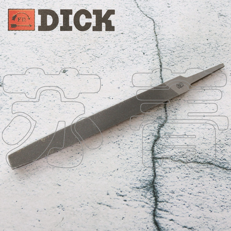 German original imported Dick semi-circle filing with semi-finishing 100150200250300m m