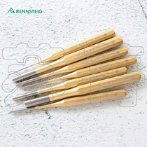 German original Rennsteig punch octagonal handle flat punch coated 2mm-14mm