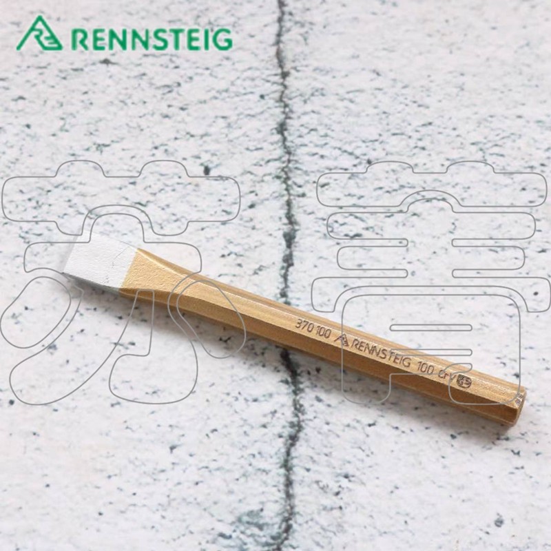 Imported from Germany Lansteig Flathead Tile Chisel Head Flat 100 mm in total length