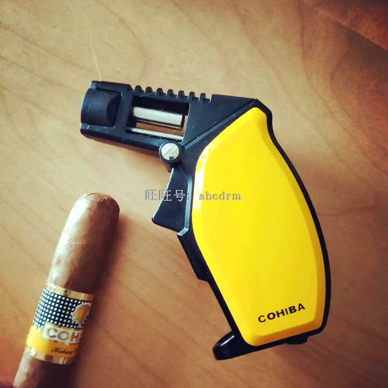 Xì gà Cuba xì gà nhẹ lỗ mở di động trực tiếp phí xì gà nhẹ bật lửa zorro chính hãng