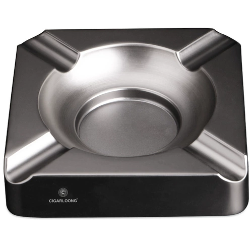 Металлическая большая модная пепельница из нержавеющей стали, европейский стиль