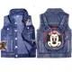 Áo vest bé trai denim 2018 phiên bản Hàn Quốc mới của bé gái vest bé gái mùa xuân và mùa thu áo mỏng mỏng áo gile lót lông cho bé