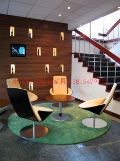 Jouko Järvisalo thiết kế nội thất Lippi O Ghế bành tiếp tân văn phòng sofa da thật