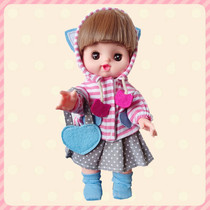  Mimilu sister cat skirt suit Doll toy girl baby house princess Bath dressup Blink