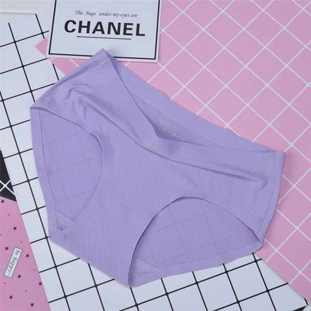Mùa hè mới ngày nhỏ 6001 không dấu vết một mảnh băng lụa thoáng khí waist vòng eo mỏng phần đồ lót nữ quần lót đùi