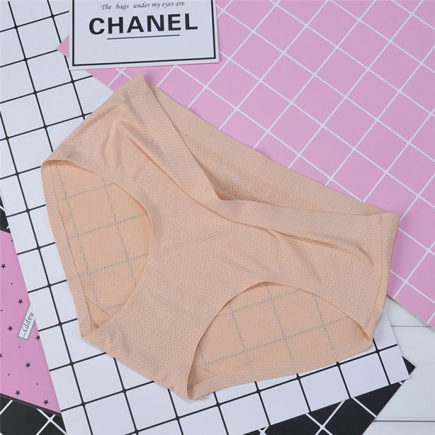 Mùa hè mới ngày nhỏ 6001 không dấu vết một mảnh băng lụa thoáng khí waist vòng eo mỏng phần đồ lót nữ quần lót đùi