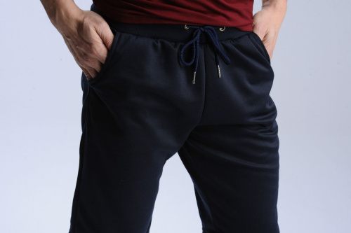 Mùa hè 2017 với túi quần cotton mỏng không thể thiếu để chạy quần short thể thao quần jean nam