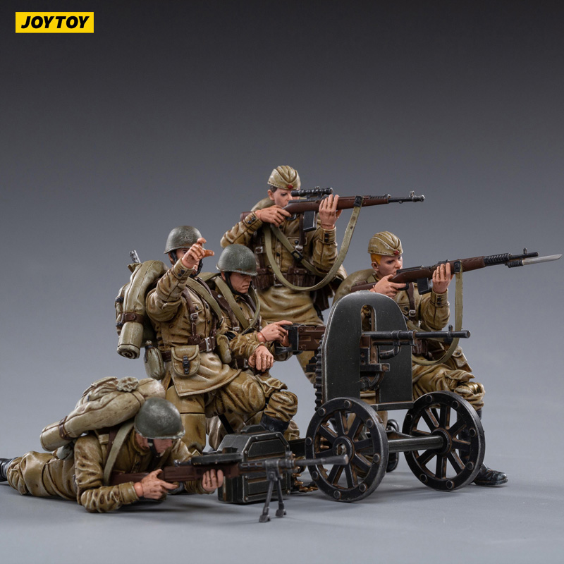 Soviet Infantry Group Of Five In World War IIDark source Man soldier 3.75 inch series 1 : 18 beautiful Marine Corps special type tactics troops airborne Reconnaissance company USMC