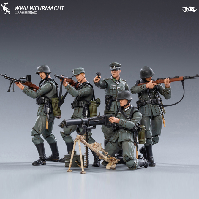 World War II German Defense Force FiveDark source Man soldier 3.75 inch series 1 : 18 beautiful Marine Corps special type tactics troops airborne Reconnaissance company USMC