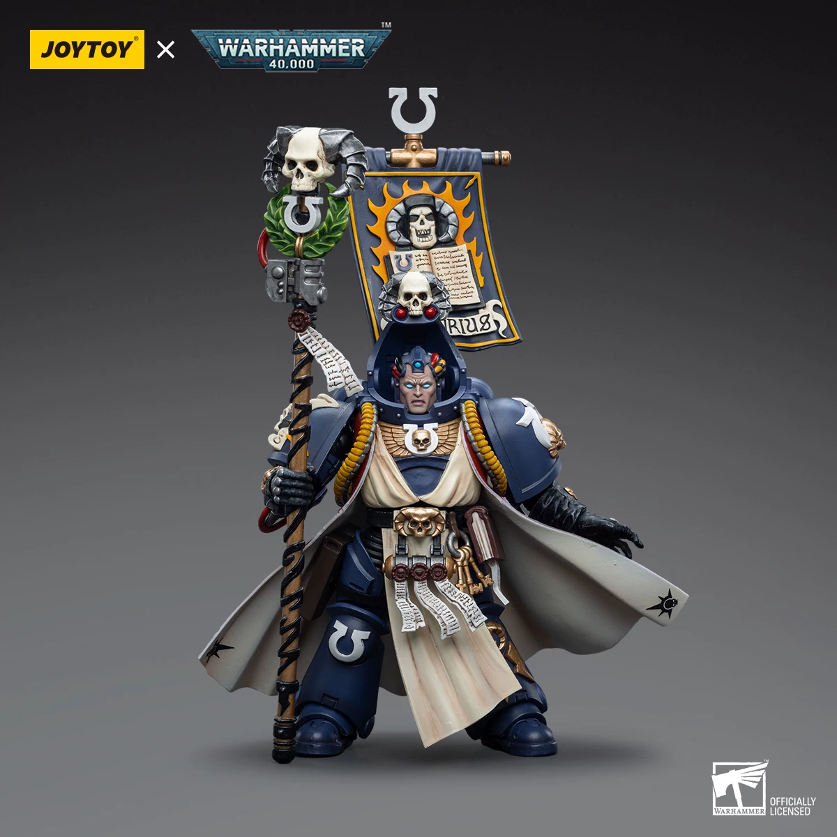 JOYTOY Dark Source Warhammer 40K Ultramarines chief think tank Diglis JT6885 movable soldier