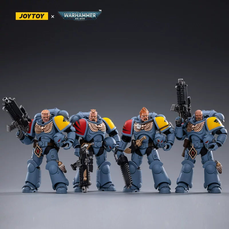 Joytoy Темный источник войны молот 40K Девятой Армии Святой - Каратель Ангел Крови Терминатор может мобилизовать солдат модель
