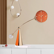 Modern Living Room Art Timekeeper Clock Home Desktop Swing Piece Clock High-end Light Lavish Silent Quartz Clock Watch