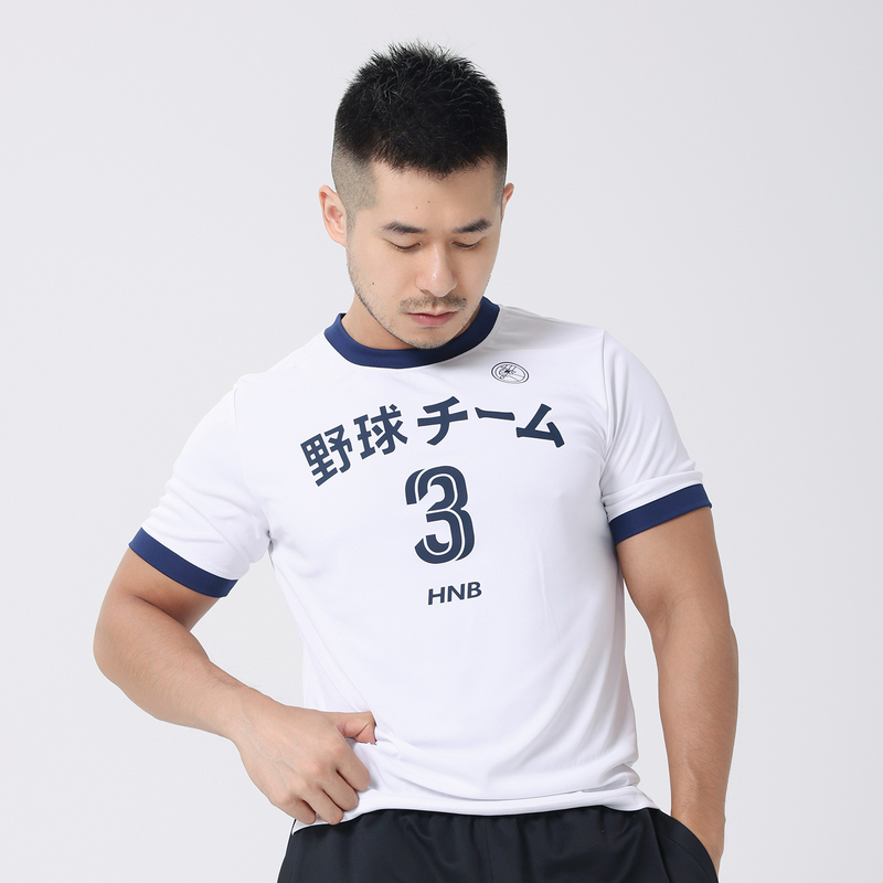 Hansbenny2025 Spring and Summer New Men's Short-Sleeved Slim Fit Fitness Running Sports T-Shirt Elastic Quick-Drying Round Neck t