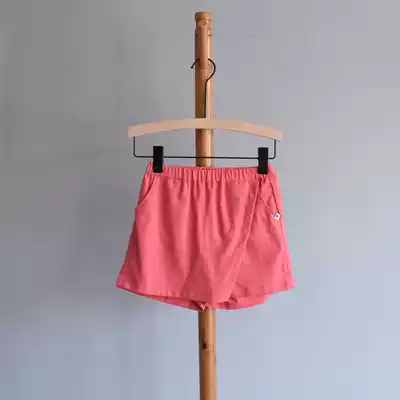 50-fold clearance ~ ~ summer children's clothing girls Korean brand Chinese children melon red cotton linen refreshing pants skirt shorts