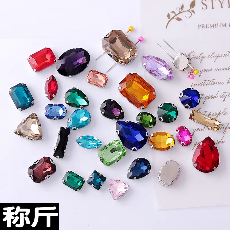 Named diy press hand sewing claw wedding dress dress accessories accessories for drilling accessories water drilling materials