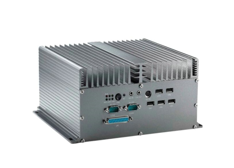 Embedded industrial computer VAS-8506 onboard Intel processor 1 PCI-104 connector 6 USB ports