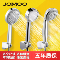Nine-pastoral handheld shower set with shower shower head shower shower bath shower nozzle water heater booster shower nozzle