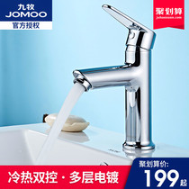 Nine Shepherd Single Holes Bathroom Bench Basin washbasin tap toilet hot and cold water mixing valve washbasin surface basin tap