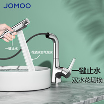 Nine pastoral bathroom faucet pull off water bathroom bathroom washbasin basin basin basin basin cold and hot water