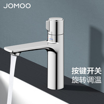 Nine Shepherd Bathroom Bathroom with pelvis faucet toilet pool cold and splash-proof handwashing wash single press switch