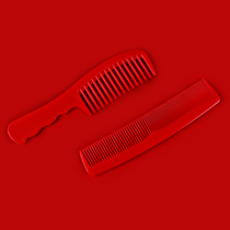Red comb wedding mirror pair red female mirror wedding wedding dowry box set wedding supplies