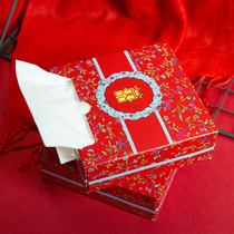 Wedding paper towel Wedding disposable paper packet 20 pumping double layer napkin Ultra-soft hotel wedding car boxed