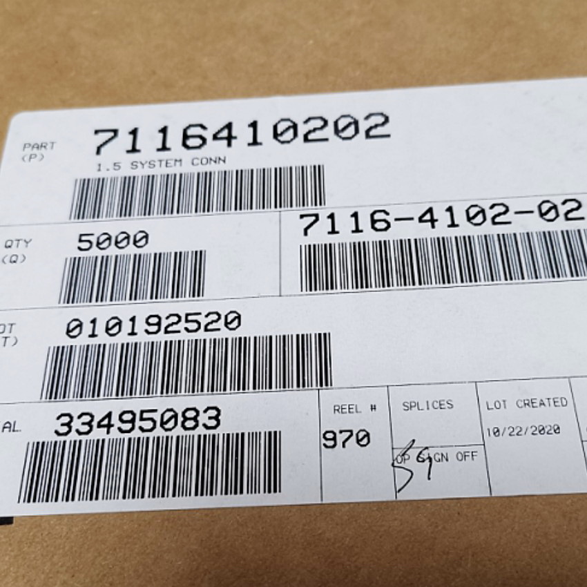 7116-4102-02 Yaqi car connector terminal original import