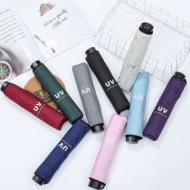 Great Guangming GM475 conventional UV three-fold valgus umbrella vinyl anti-ultraviolet parasol wind-resistant folding umbrella